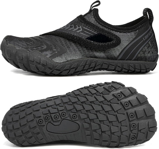 UBFEN Water Shoes for Kids Boys Girls Aqua Socks Barefoot Beach Sports Swim Pool Quick Dry Lightweight Toddler Little Big Kid