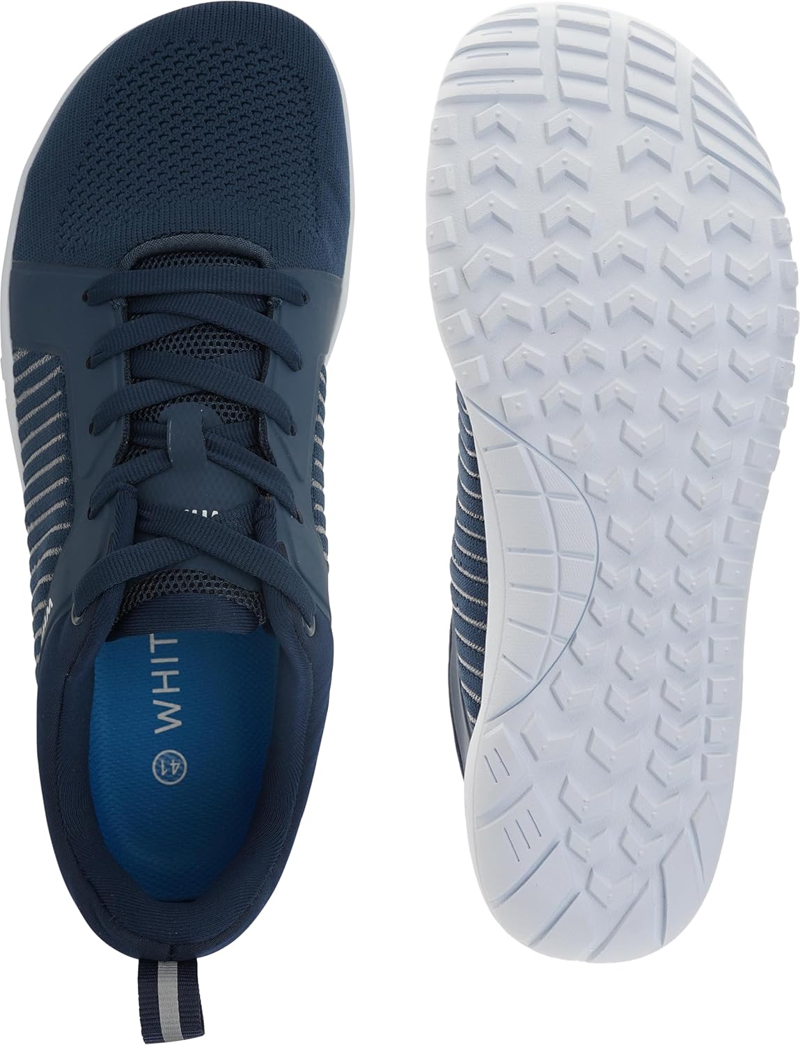 WHITIN Men's Barefoot Trail-Running Shoes | Wide Toe-Box | Zero-Drop Sole | Optimal Traction