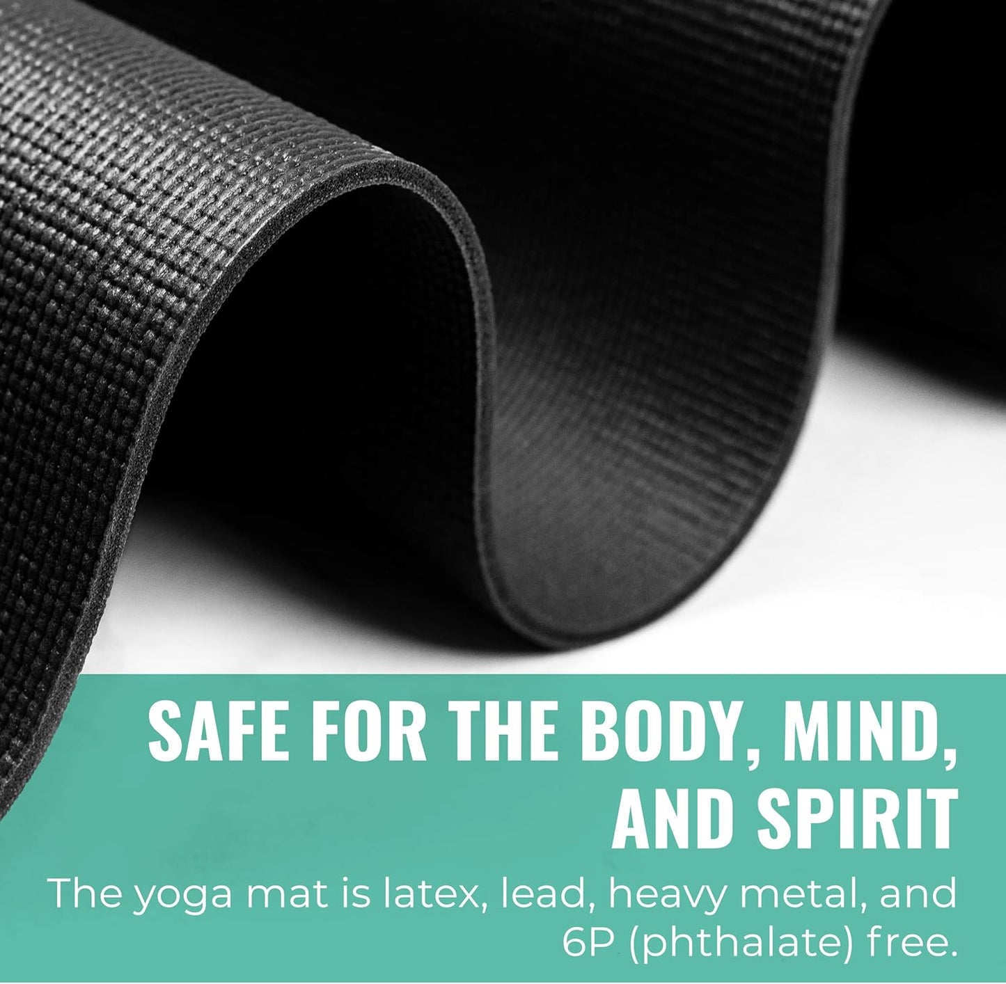 Elevate Yoga Mats, 10 Pack, 72" Long x 24" Wide, 4 mm Thick, Non-Slip and Easy to Clean Gym Mats for Schools and Studios