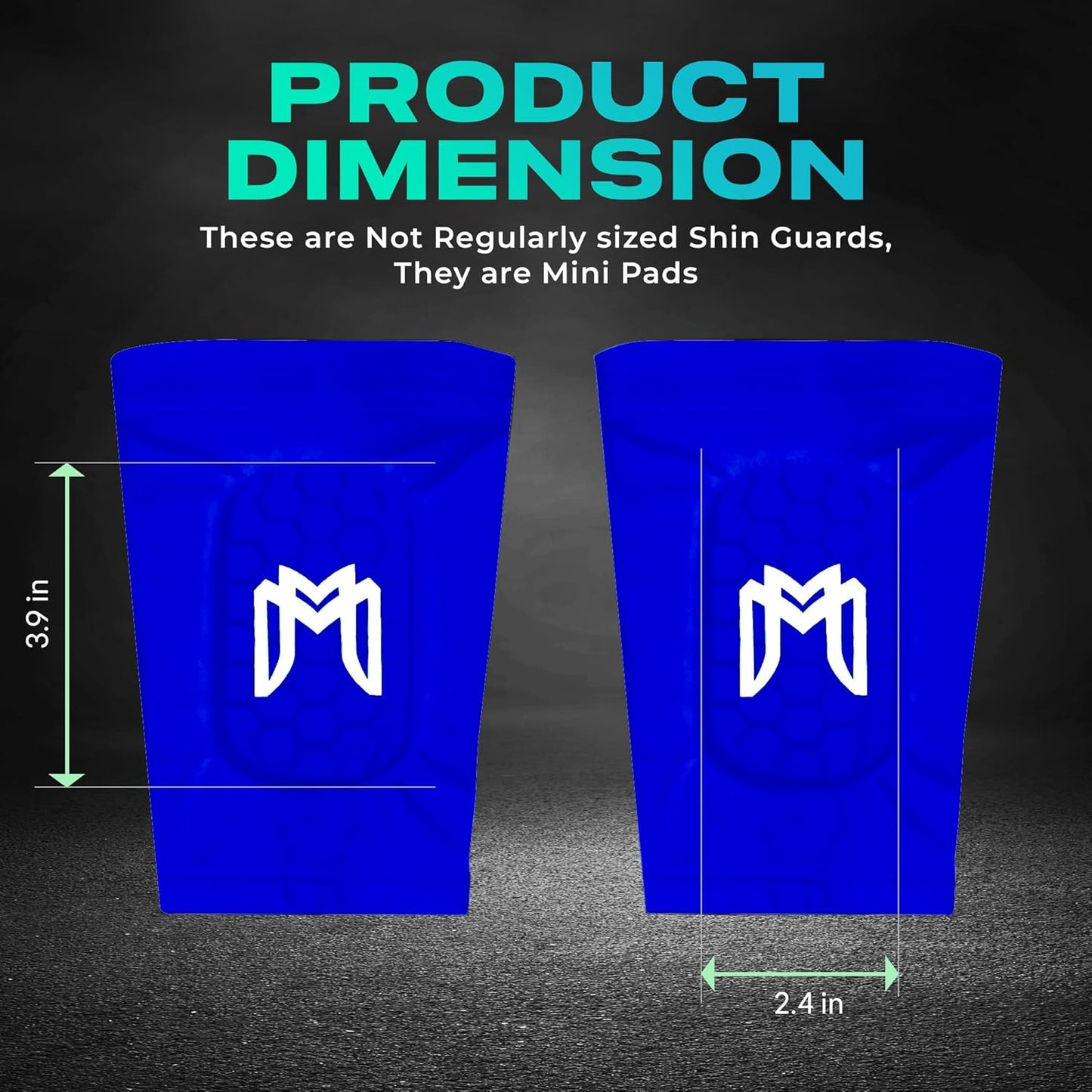 Mini Shin Guards Soccer – Built in Shin Pad Sleeves for Mens, Women, Teens - Small Shin Guards - Lightweight, Breathable Shin Defender Leg Protection