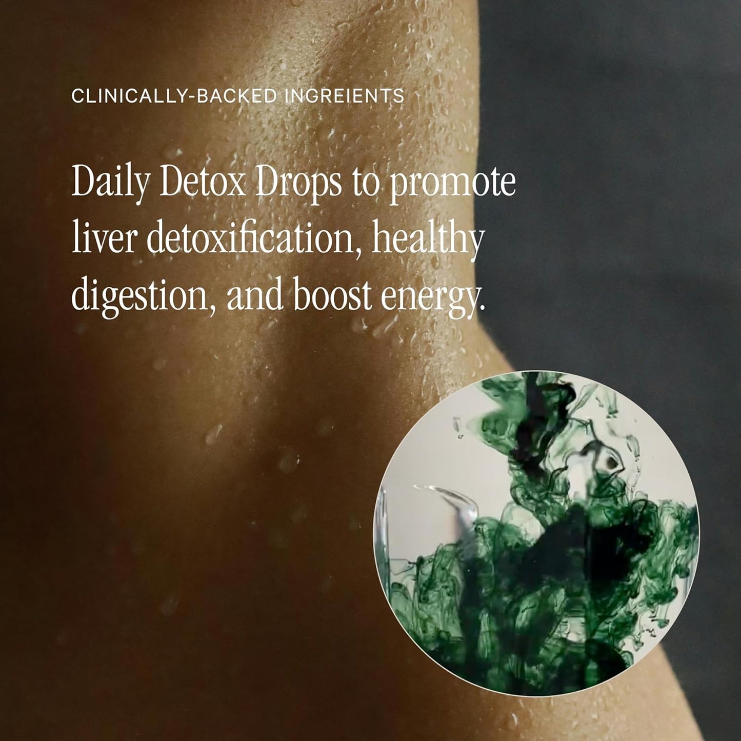 Juna Chlorophyll Liquid Drops, 3X Potency Concentration - Detox, Debloat, Cleanse, Internal Deodorant, Energy & Cellular Support Supplement - Fresh Minty Lemon Taste