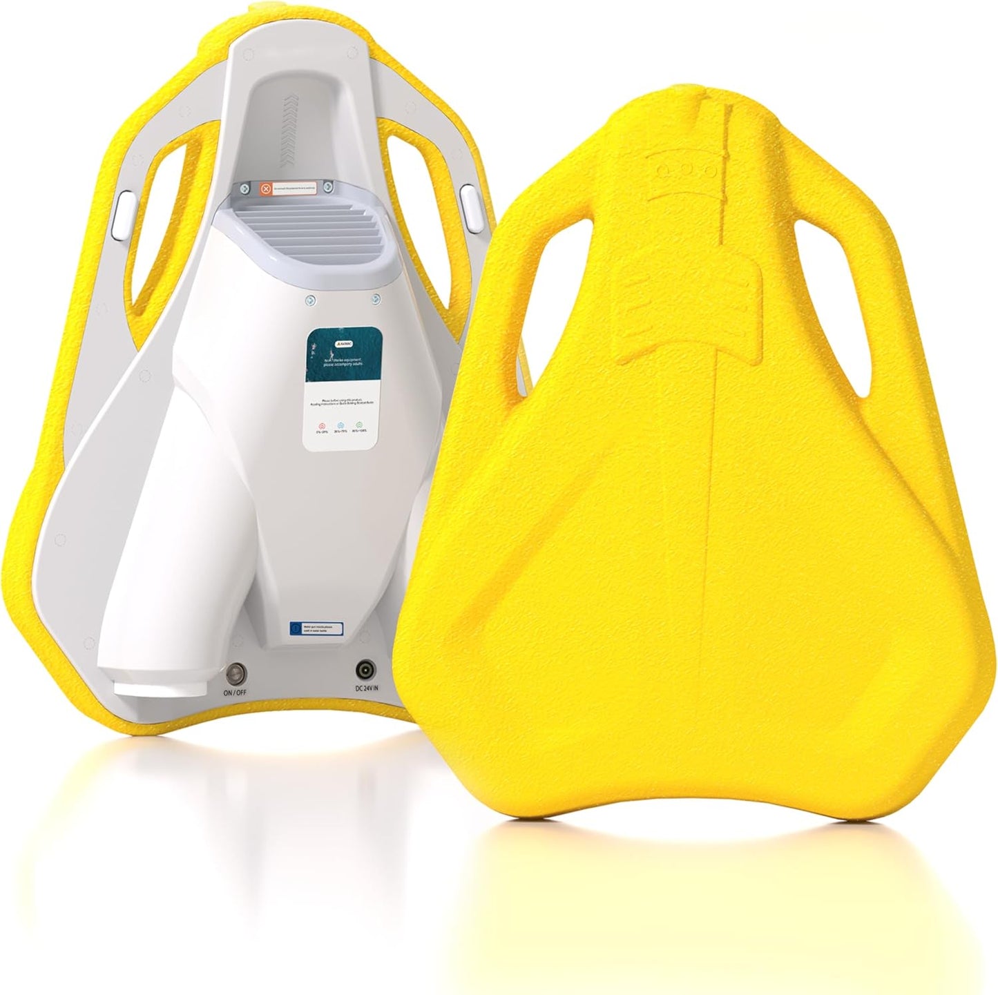 Electric Swimming Kickboard for Kids,Motorized Swim Board with Water Gun, Motorized Swim Training for Children Adults, 60N Thrust, 198 lbs Buoyancy, 25V Rechargeable Battery