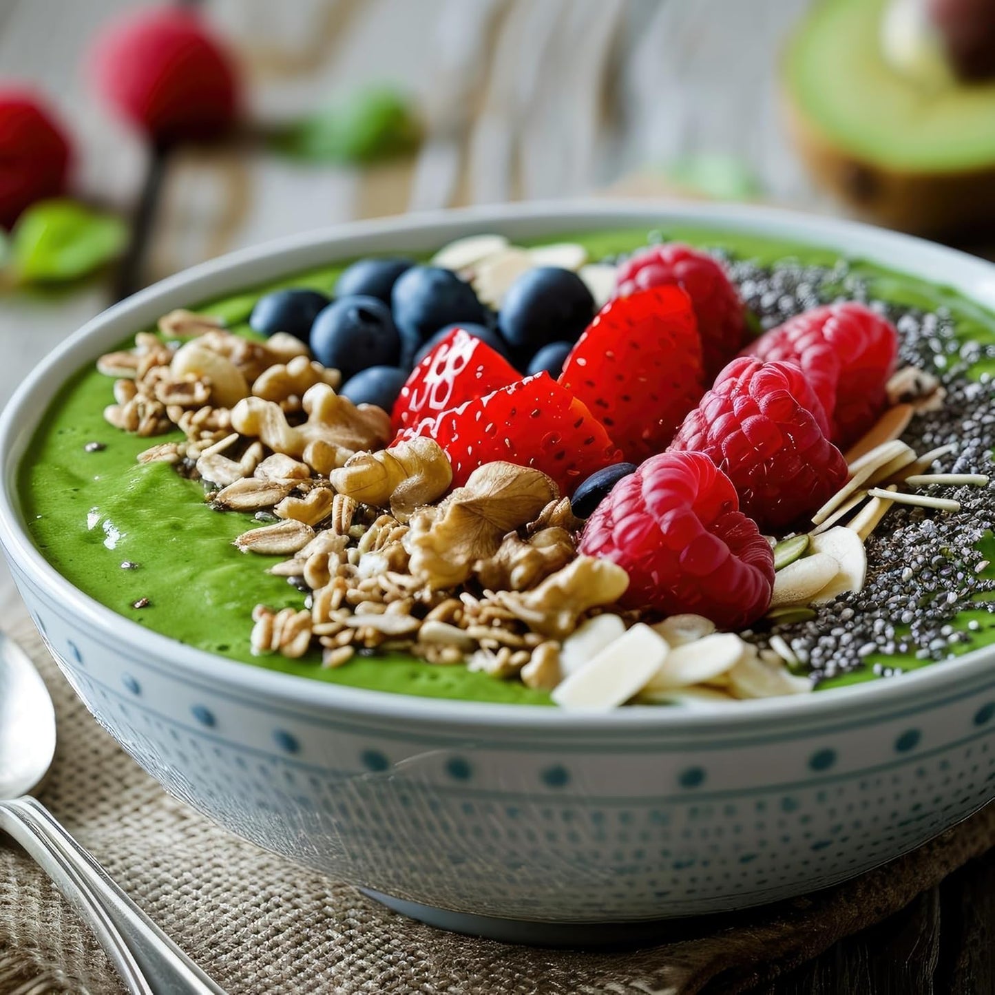 Kuli Kuli Green Power [6 oz] - Super Greens Powder - Nutrient Dense Moringa, Wheatgrass, Broccoli & Barley Grass Blend - 100% Plant Based Organic Superfood Posder Sourced from Remote Farms