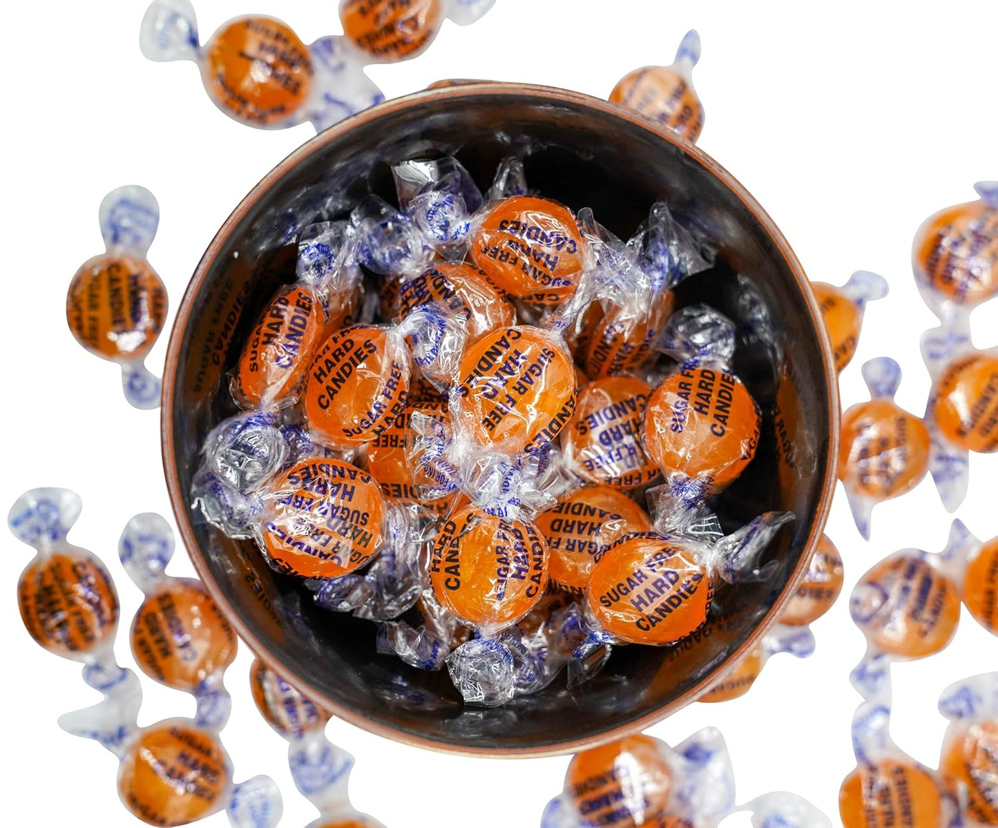 Sugar Free Butterscotch Candy Buttons - 2.5 lbs of Individually Wrapped Hard Sucking Candy