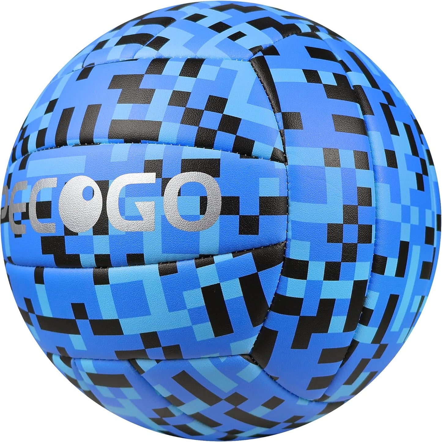 Volleyball Size 5 PU Leather Soft Indoor Outdoor Volleyballs Sports Training Game Play Ball for Beginner, Teenager, Adult, 8.2