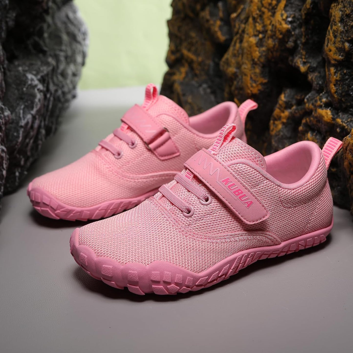 KUBUA Kids Barefoot Shoes Boys Girls Sneakers Naturally Splay Shoes Toddler Little Big Kid