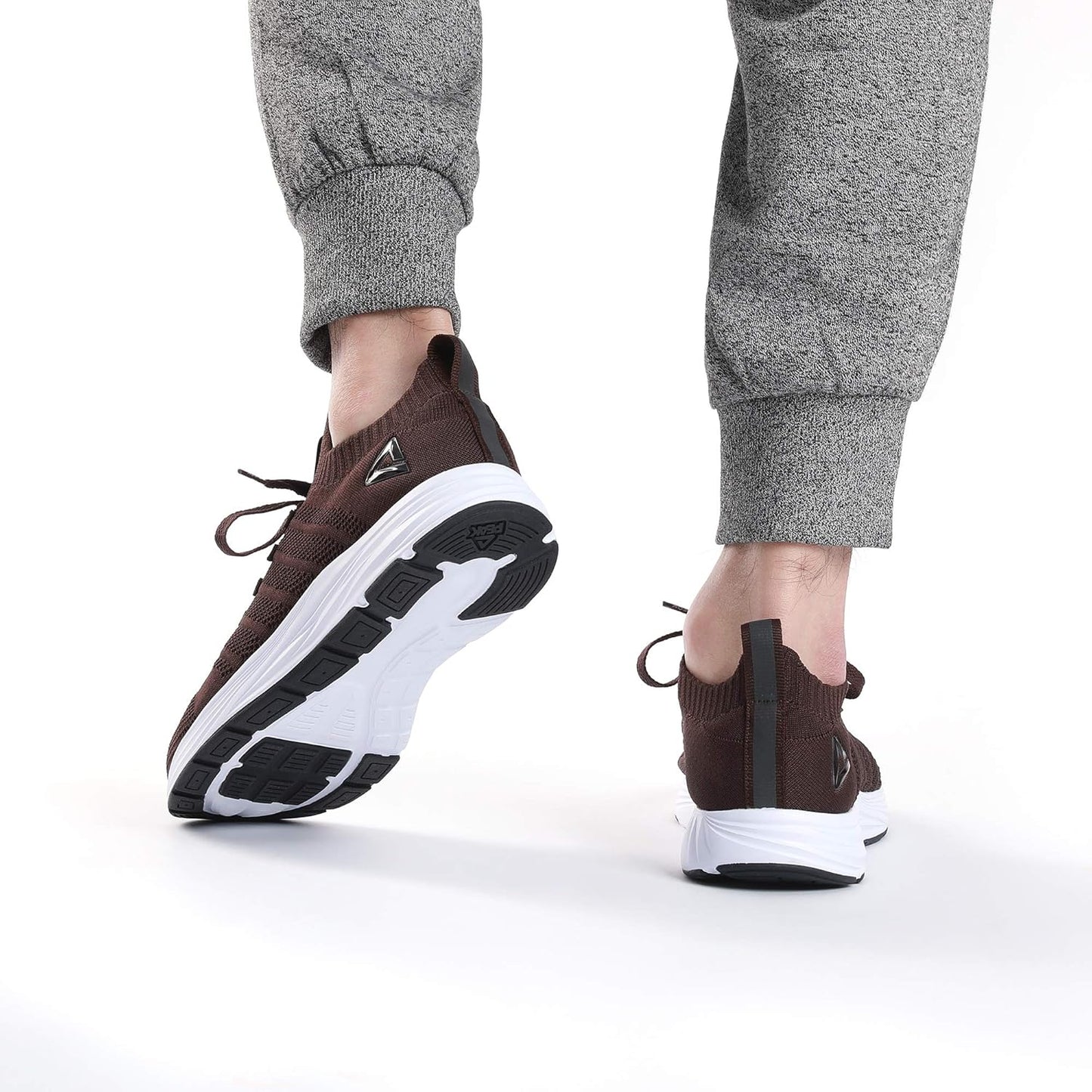 PEAK Mens Lightweight Walking Shoes Comfortable Slip On Sports Sneakers for Tennis, Gym, Running, Casual Workout