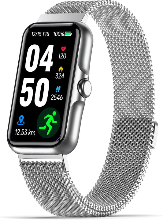 Fitness Tracker with 24/7 Continuous Heart Rate, Blood Oxygen Monitor, Smart Watch with Sleep Monitor, IP68 Waterproof Activity Tracker Step Counter for Women Men