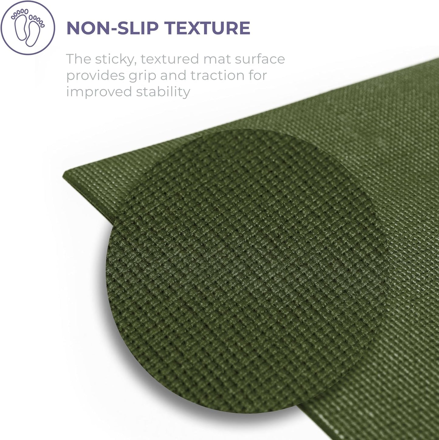 Sunshine Yoga Voyage Yoga Mat, 6 Pack, 72" x 24" Professional Studio and Gym Bulk Yoga Mats, 5mm Thick, Durable, Anti-Tear, Non Slip Fitness and Exercise Mats