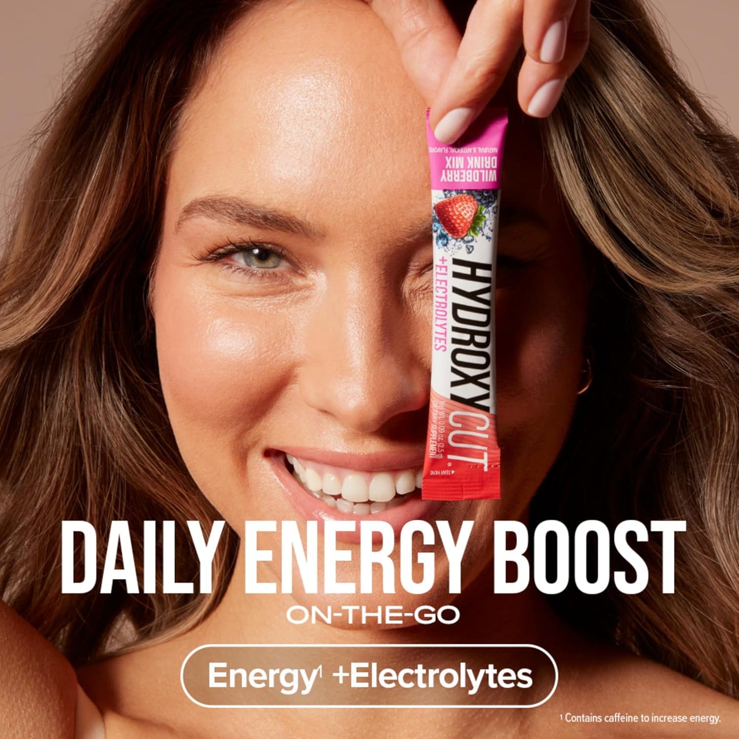 Hydroxycut Drink Mix, Wildberry Blast - 21 Travel-Size Packets, Pack of 2 - Zero Calories, Zero Sugar - Boost Metabolism, Burn Calories, Increase Energy - for Women & Men