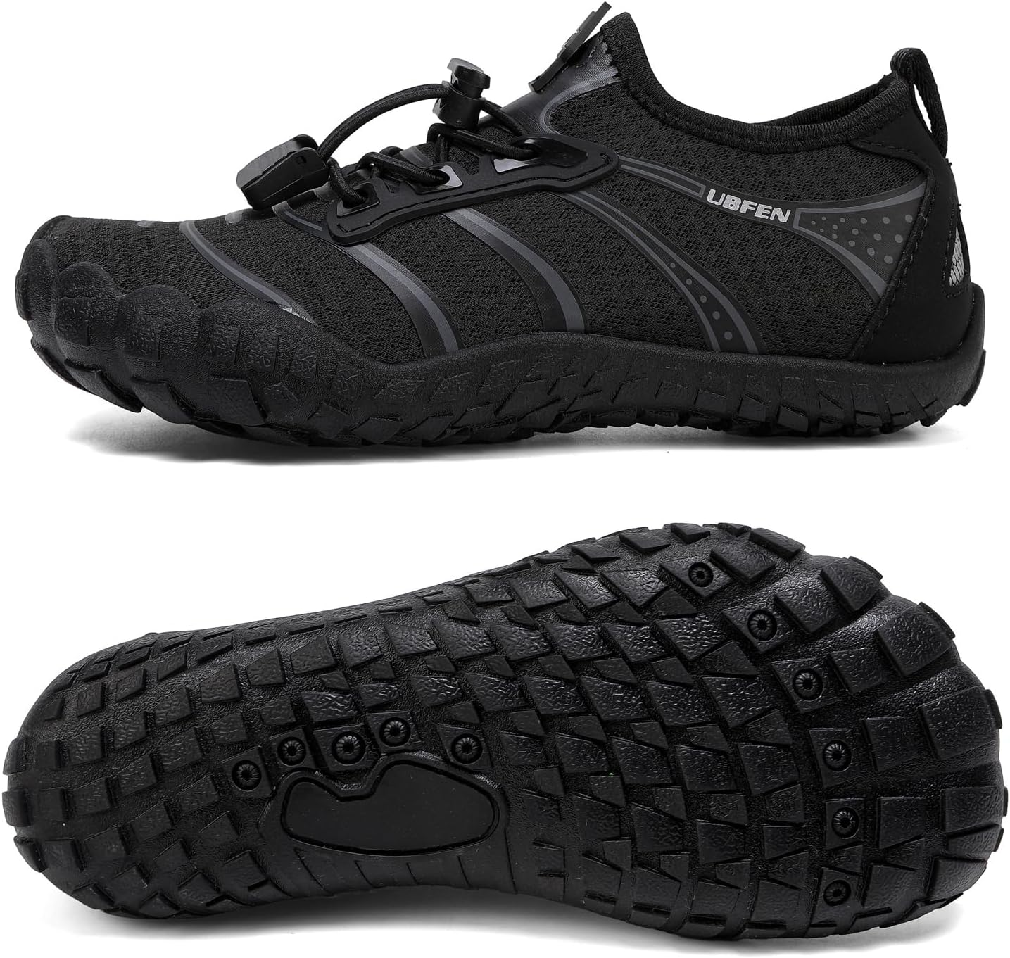 UBFEN Water Shoes for Kids Boys Girls Aqua Socks Barefoot Beach Sports Swim Pool Quick Dry Lightweight Toddler Little Big Kid