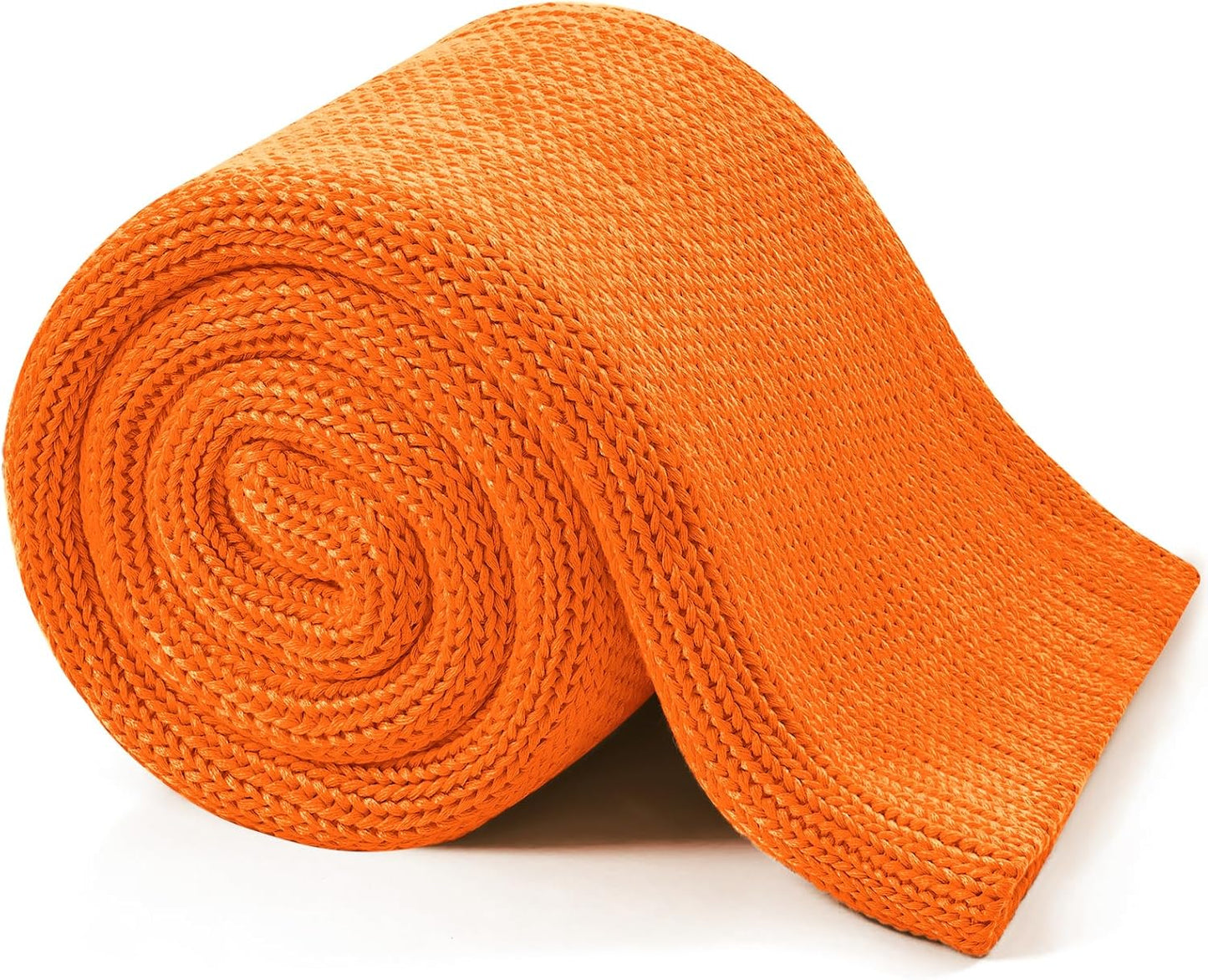 L'AGRATY Knitted Weighted Blanket - 60"x80" 15lbs Cooling Chunky Knit Heavy Blanket for Adults Braided Crochet Throw Thick Cable Yarn Knit Decorative No Beads Evenly Weighted Machine Washable