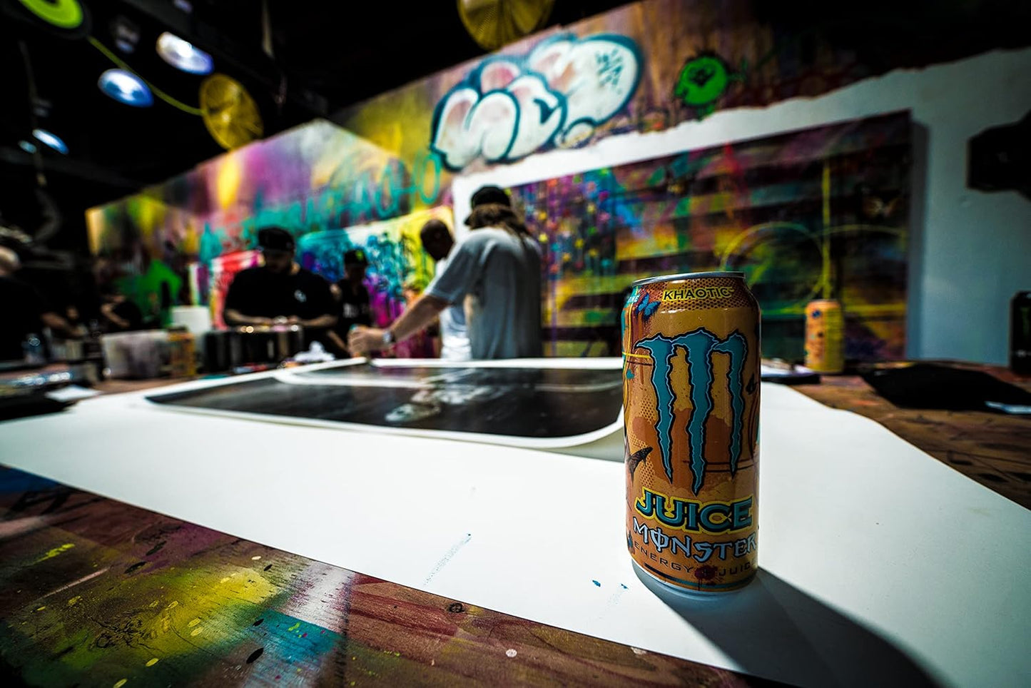 Monster Energy Juice Monster, Energy + Juice, Khaotic, 16 Ounce (Pack of 24)