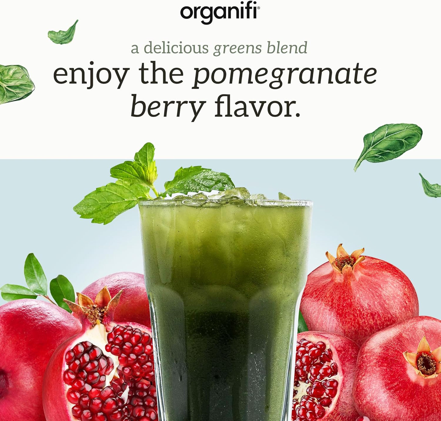 Organifi Daily Greens - Everyday Nutrition and Support - Greens Powder for Energy, Digestion, and Immunity, 30 Servings