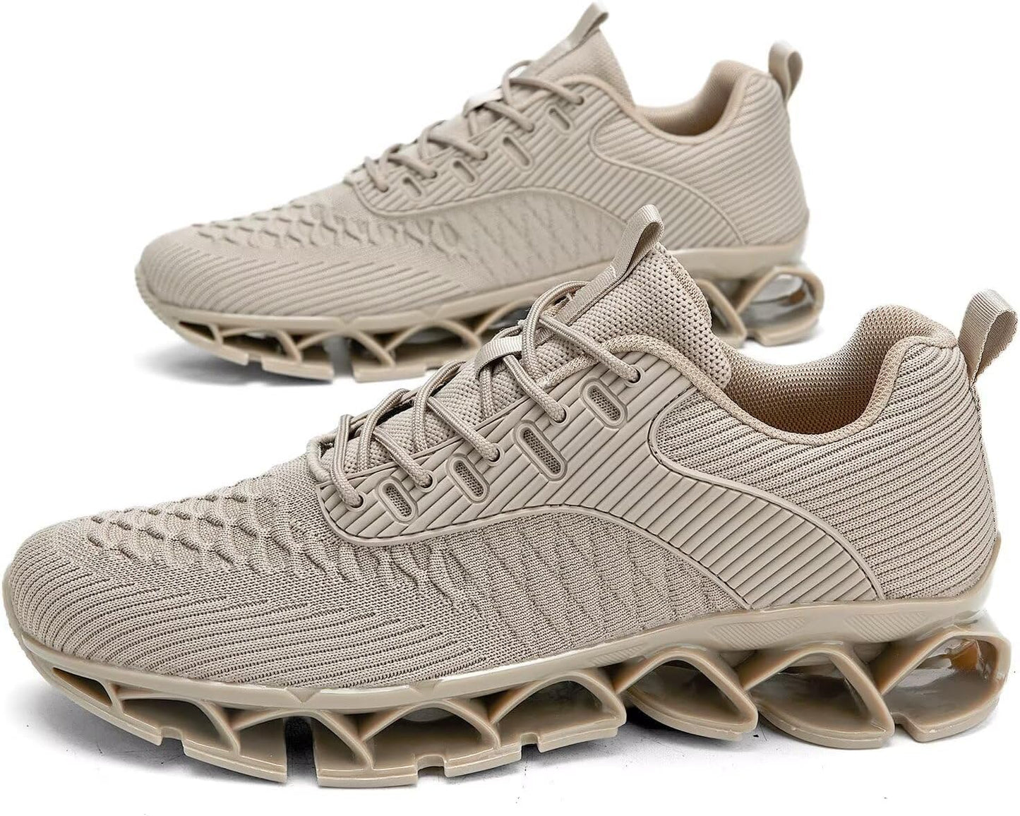 Men's Slip on Walking Running Shoes Blade Tennis Casual Fashion Sneakers Comfort Non Slip Work Sport Athletic Trainer