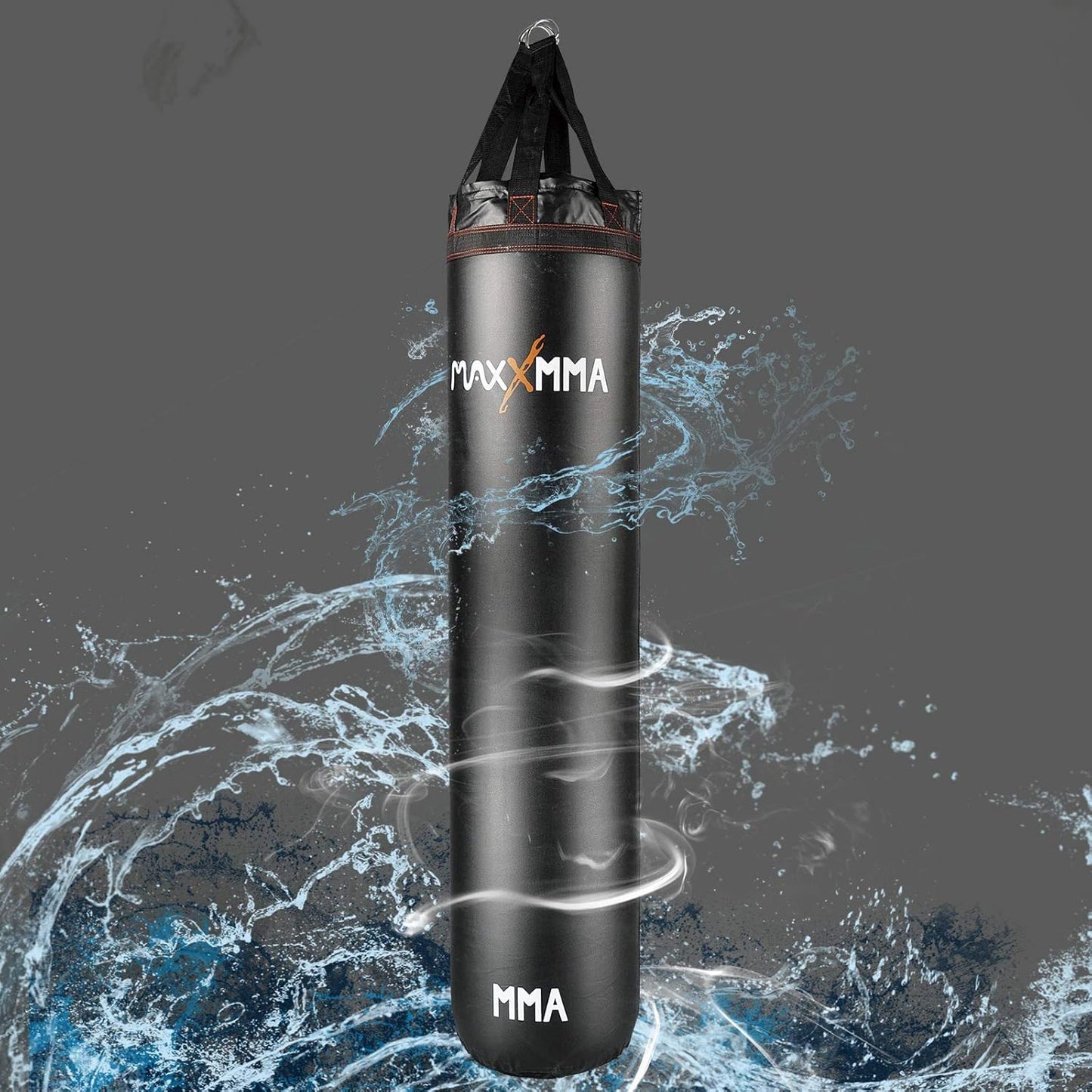 MaxxMMA 5 ft Water/Air Heavy Bag Kit (Adjustable Weight 70~140 lbs.)