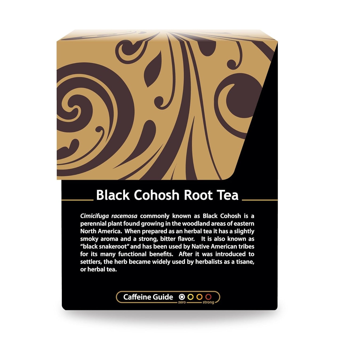 Buddha Teas Organic Black Cohosh Root Tea - OU Kosher, USDA Organic, CCOF, 18 Bleach-Free Tea Bags