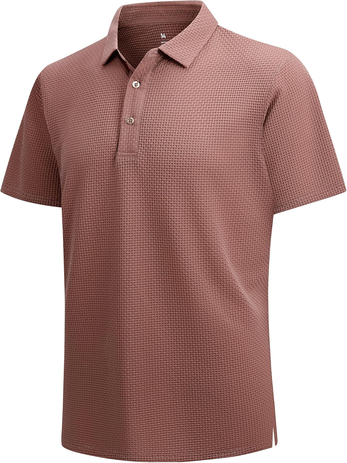 WARHORSEE Golf Polo Shirts for Men Short Sleeve Wrinkle Free 4 Way Stretch Moisture Wicking Performance Collared Tshirts