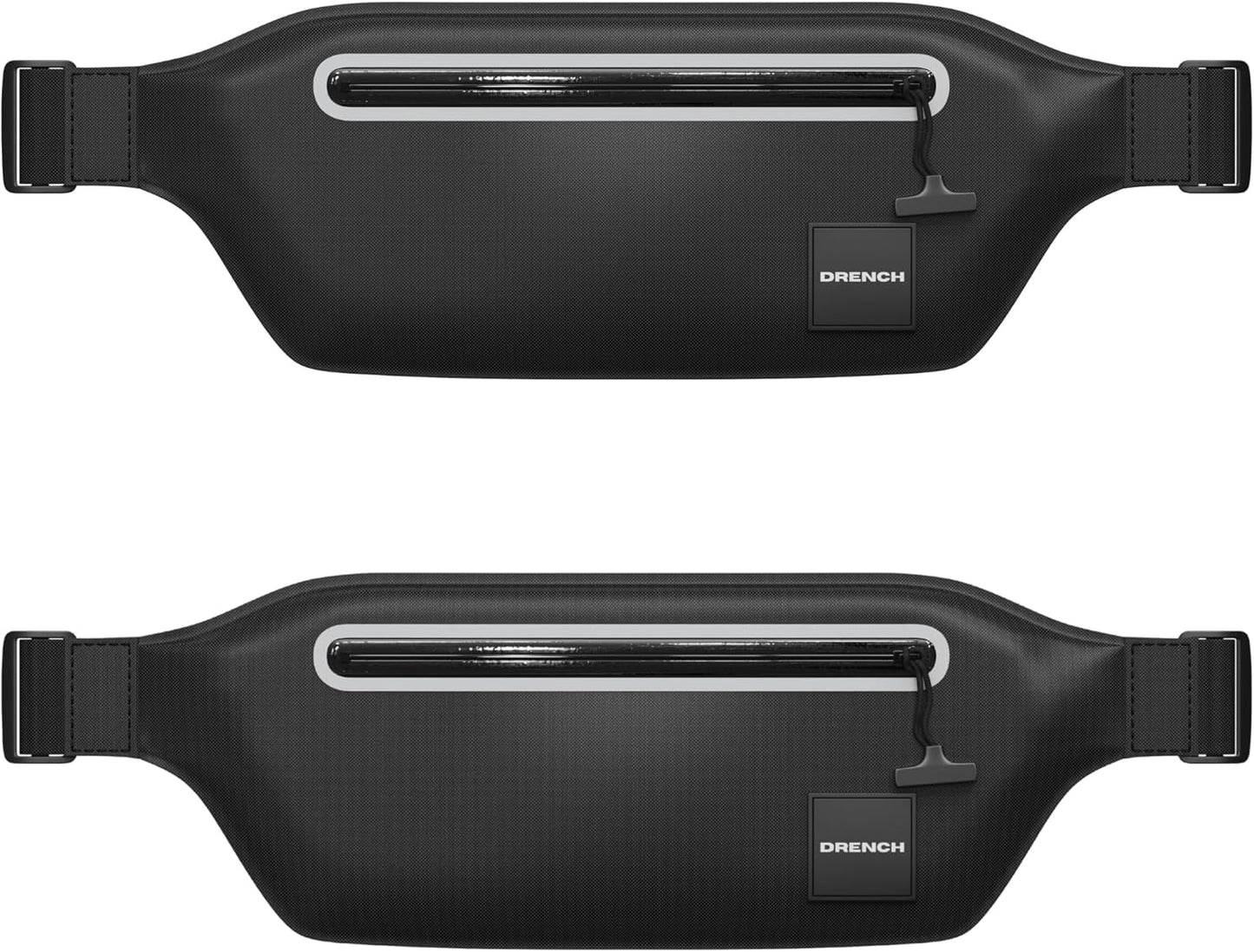 DRENCH 2-Pack Waterproof Fanny Pack | Submersible Dry Bag Waist Pack | Phone Pouch for Swimming, Boating, SUP, Snorkeling | Underwater Floating Belt Bag | IPX8 Waterproof Case