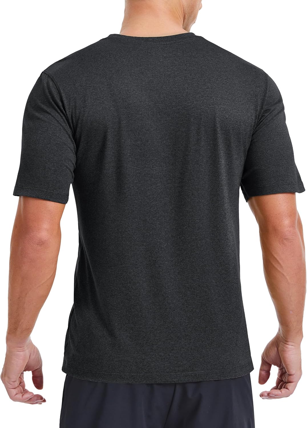 MAGCOMSEN Men's Dry Fit Workout Shirts Short Sleeve Tee Shirts Moisture Wicking Athletic Running Performence Tshirts