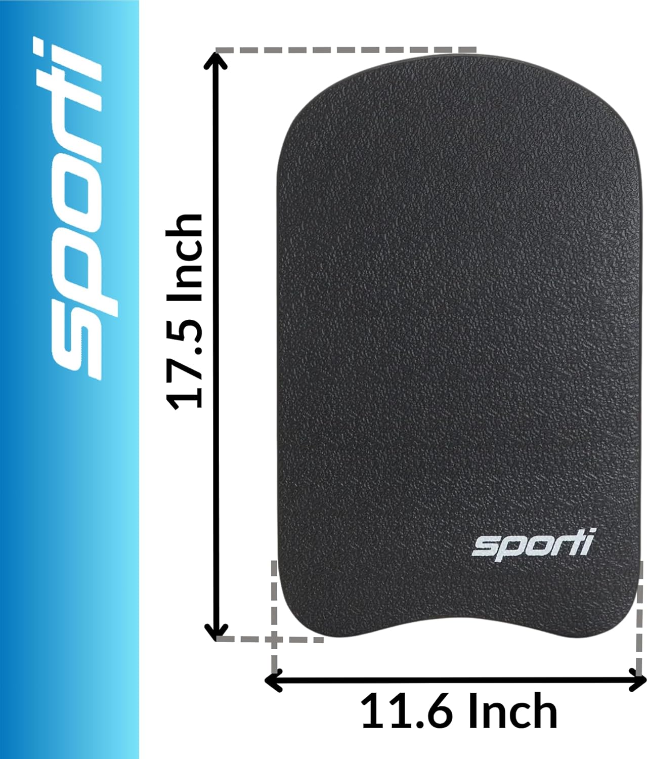 Sporti Adult Kickboard for Swim Training - Swimming Kickboard for Men Women, Water Board for Adult, Swimming Training Aid