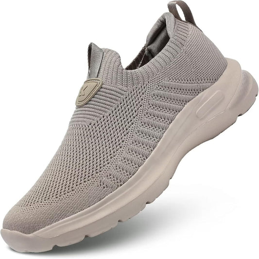 Mens Walking Shoes Lightweight Breathe Mesh Running Shoes Slip On Fashion Tennis Sneakers Comfort Gym Workout Zapatos de Hombre
