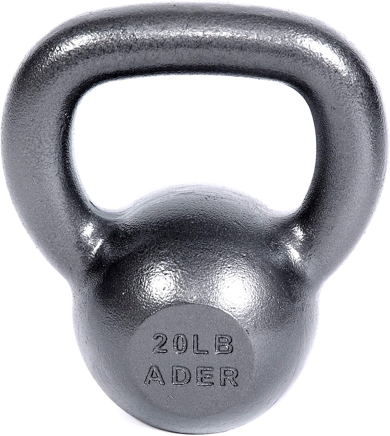 Ader Premier Kettlebell Weights Set- (10, 15, 20 Lb) w/DVD