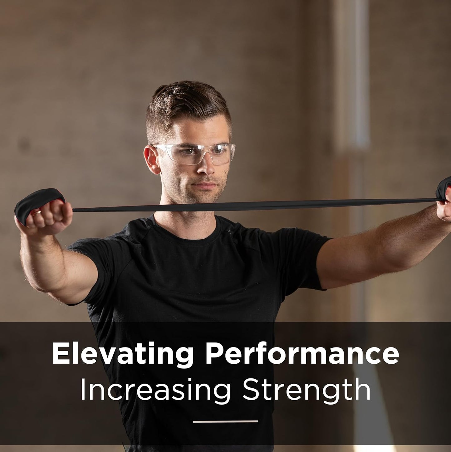 THERABAND Professional Latex Resistance Bands, Individual 6 Ft Elastic Band as Exercise Equipment, Physical Therapy, Pilates, At-Home Workouts, 6 Foot, Black, Special Heavy, Level 6