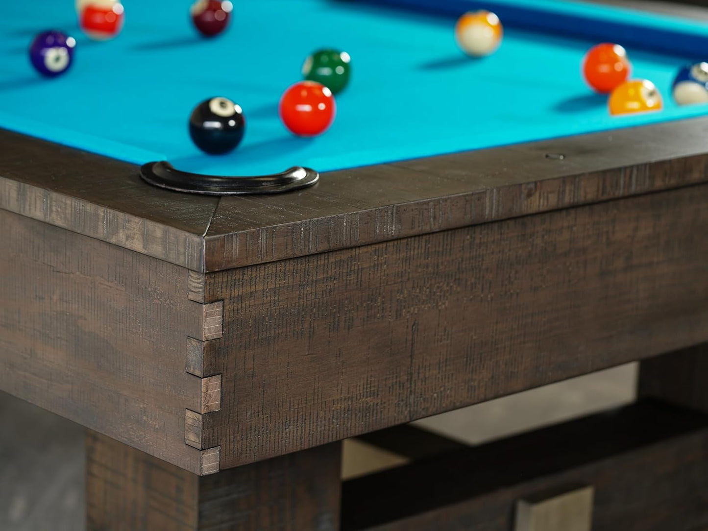 Nixon Billiards - Kemp Slate Billiard Pool Table - Grayson Gray/Weathered Slate - 7ft and 8ft