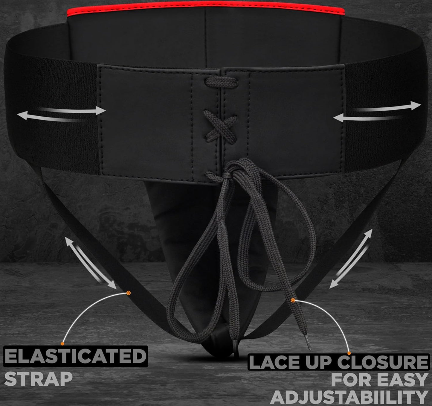 RDX Groin Protector for Boxing, Muay Thai, Kickboxing and MMA Fighting, Maya Hide Leather Abdo Gear for Martial Arts Training, Men Jockstrap Abdominal Protector for Sparring, Taekwondo and Grappling