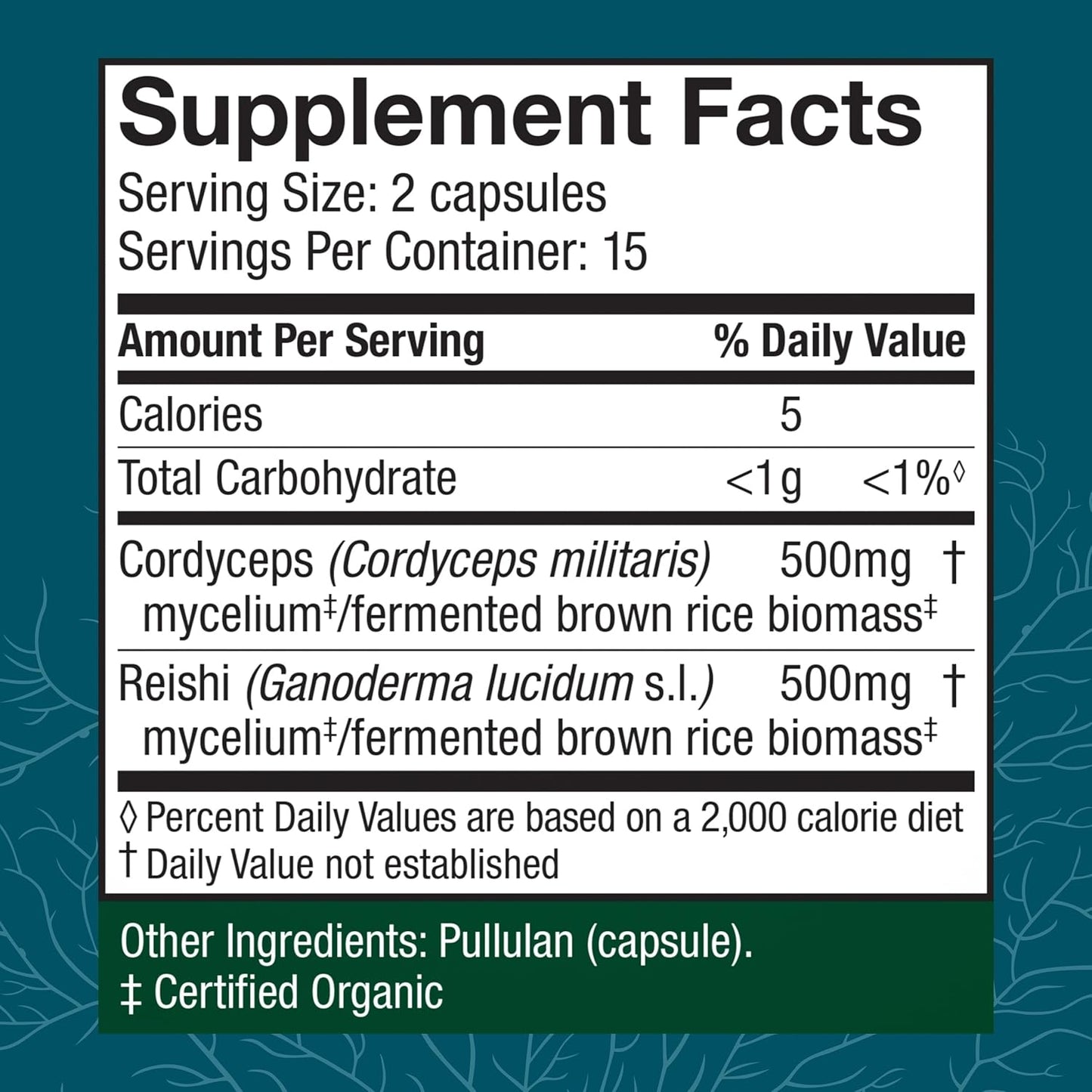 Host Defense CordyChi Capsules - Energy & Immune Support Supplement - Cordyceps & Reishi Mushroom Supplement for Relaxation & Respiratory Support - Aids Against Tiredness - 30 Capsules (15 Servings)*
