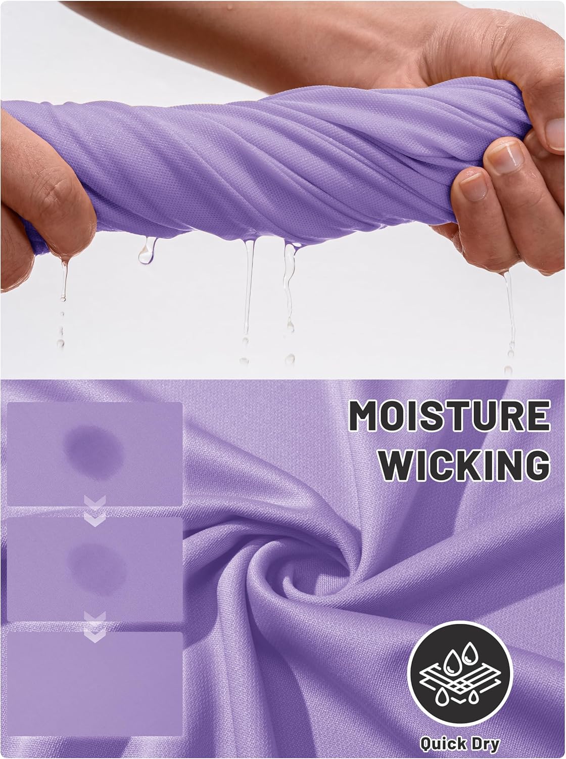 TACVASEN Mens Golf Shirt Dry Fit Mens Polo Shirts Short Sleeve Performance Golf Polos for Men with Collar Work Shirts