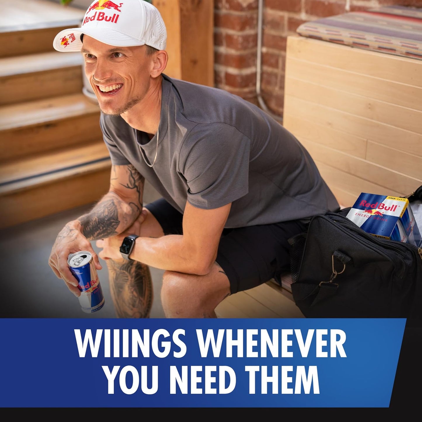 Red Bull Energy Drink with 80mg Caffeine plus Taurine & B Vitamins, 8.4 Fl Oz, Pack of 24 Cans