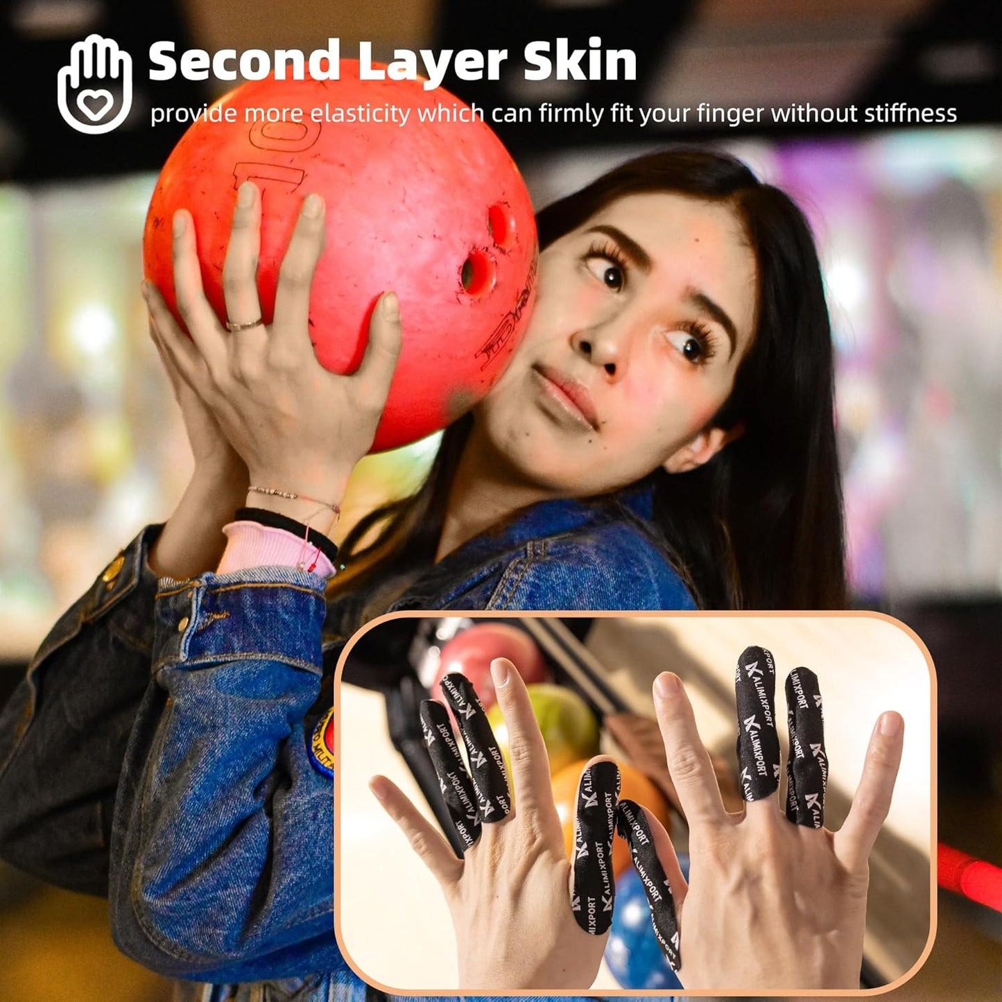 Flex Bowler Protective Tape - Bowling Thumb Tape Bowling Finger Tape Bowling Tape Thumb for Bowlers, Bowling Accessories for Men Women