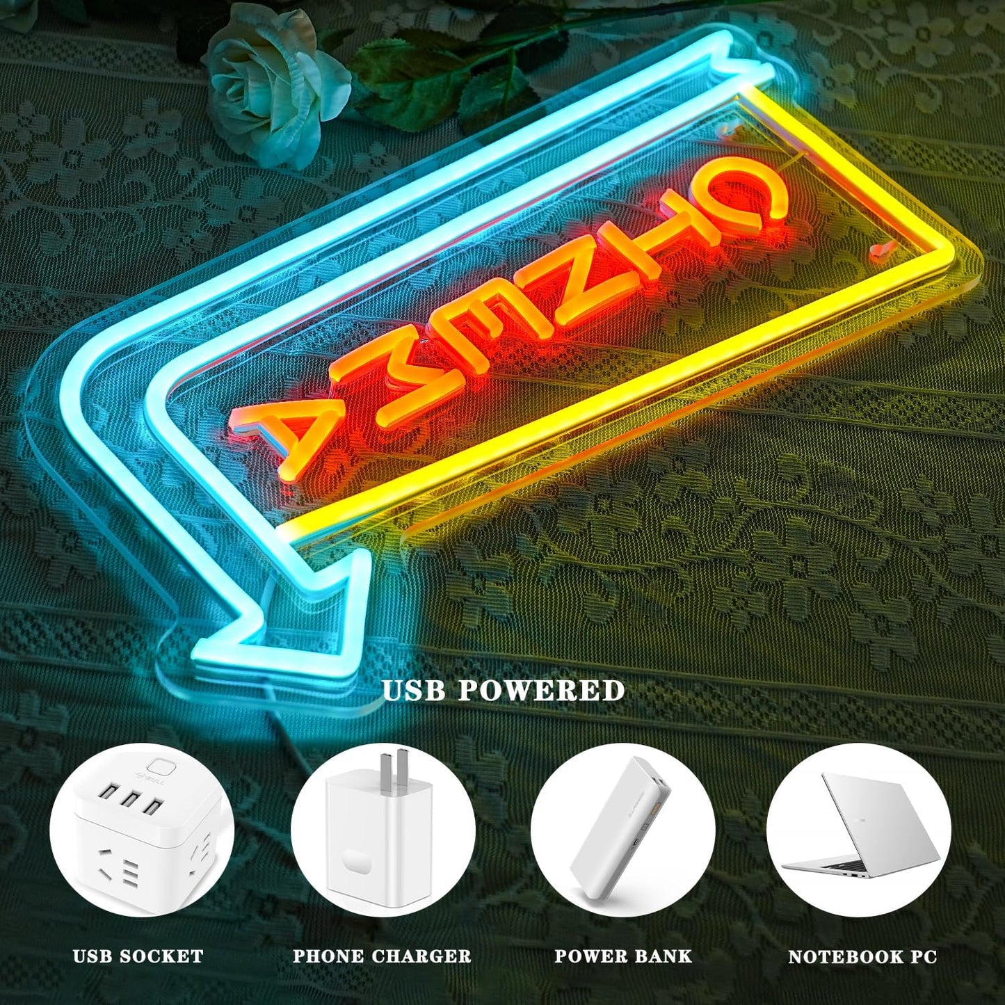 Cinema Neon Sign Arrow Neon Light for Wall Decor Movie Theater Led Neon Signs Movie Led Neon Lights for Home Theater Film Room Commercial Theater Store Decoration