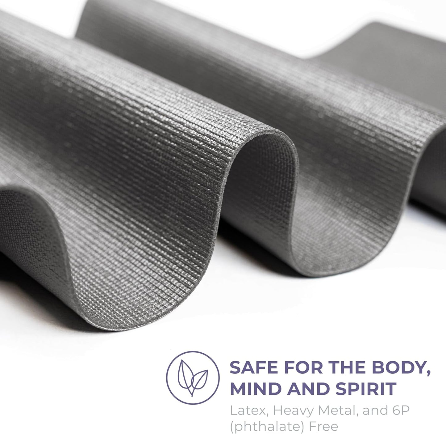 Sunshine Yoga Voyage Yoga Mat, 6 Pack, 72" x 24" Professional Studio and Gym Bulk Yoga Mats, 5mm Thick, Durable, Anti-Tear, Non Slip Fitness and Exercise Mats