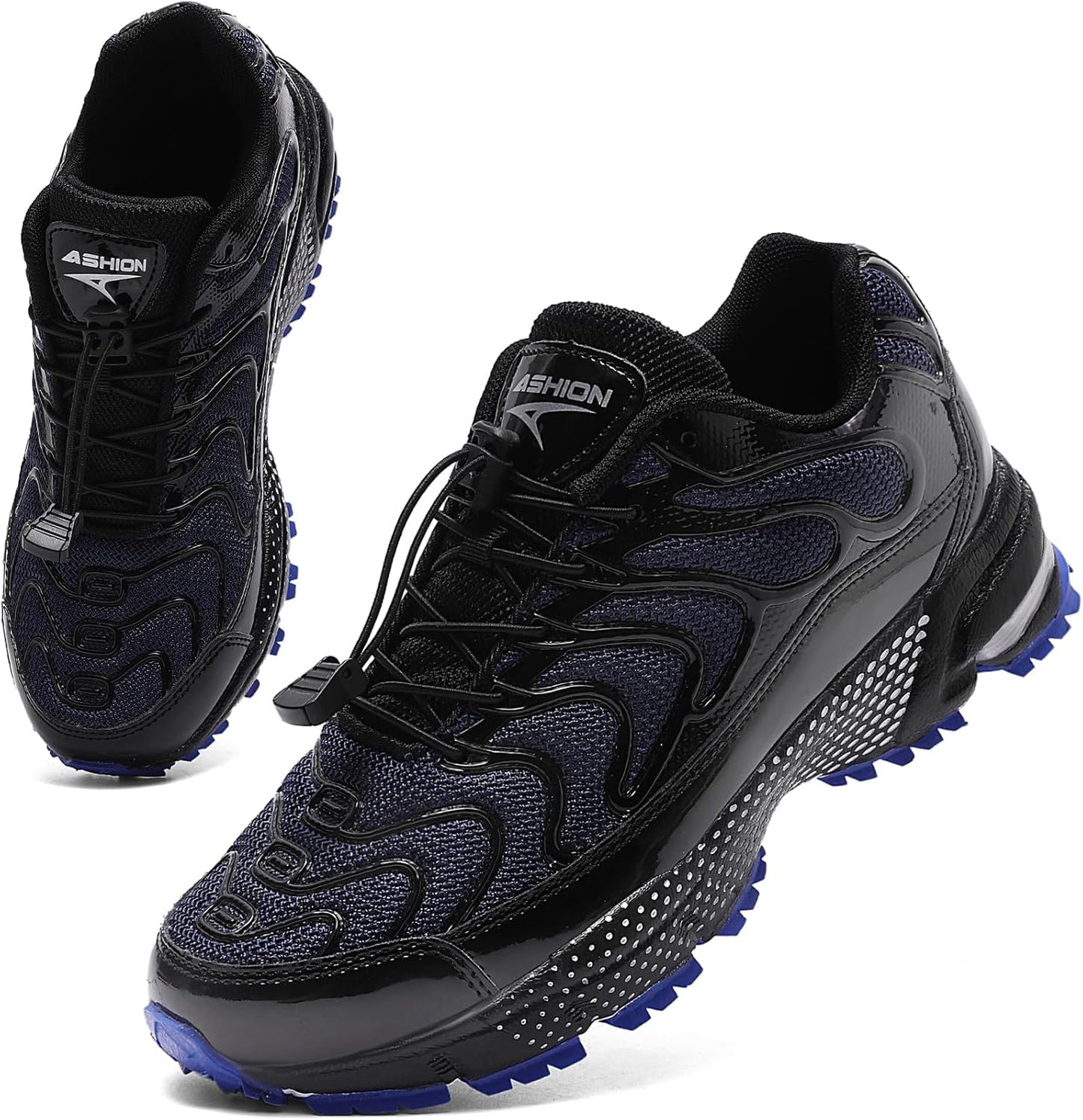 WETIKE Boy's Shoes Mesh Slip on Lightweight Running Sneakers