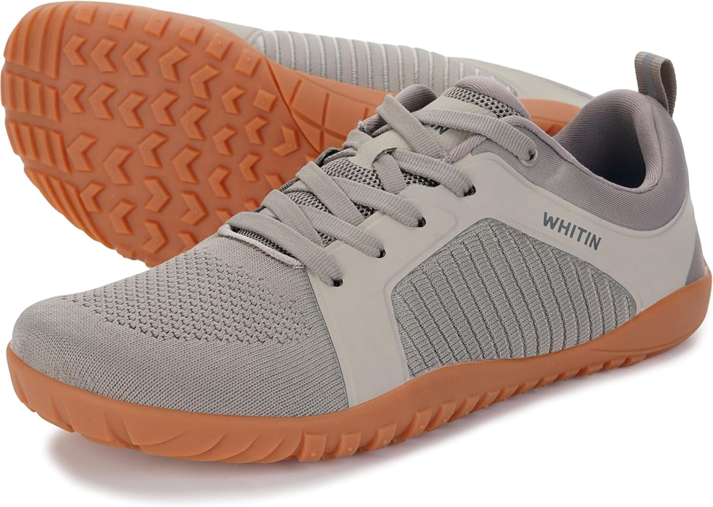WHITIN Men's Barefoot Trail-Running Shoes | Wide Toe-Box | Zero-Drop Sole | Optimal Traction