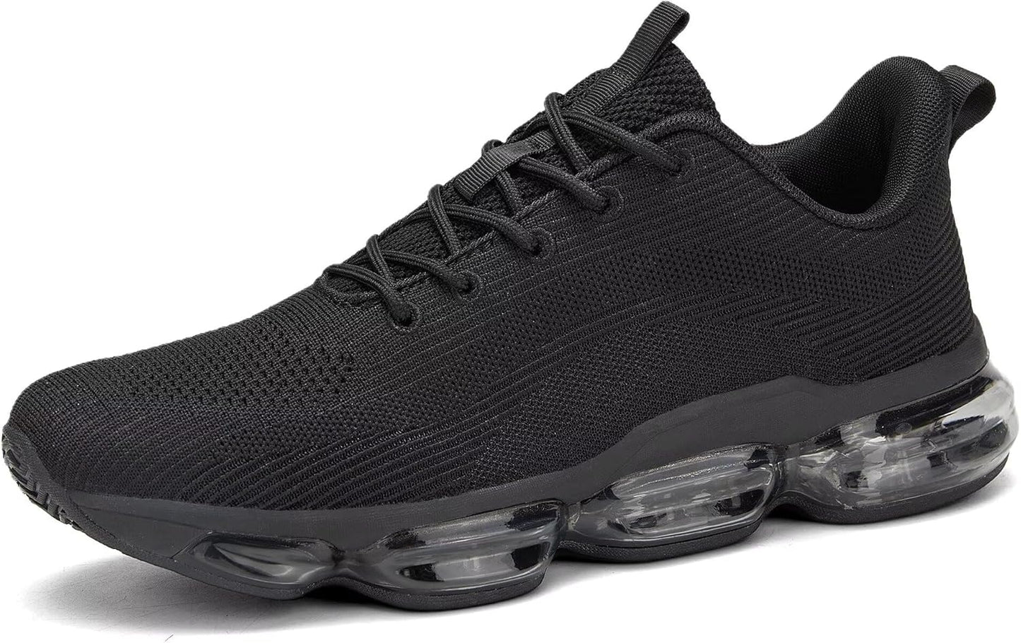 Mens Running Shoes Air Low Top Comfort Walking Lace Up Sneakers Breathable Fashion Tennis Sport Gym Fitness Cross Trainers