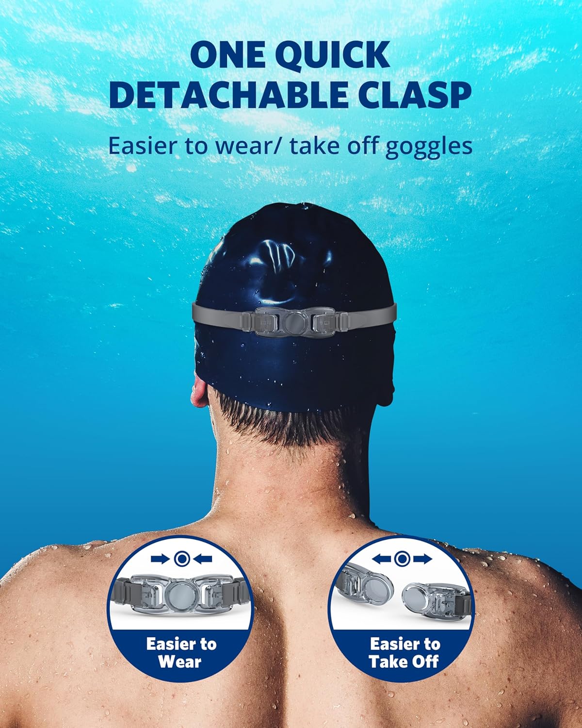 Aegend Swim Goggles, Swimming Goggles No Leaking Full Protection Adult Men Women Youth