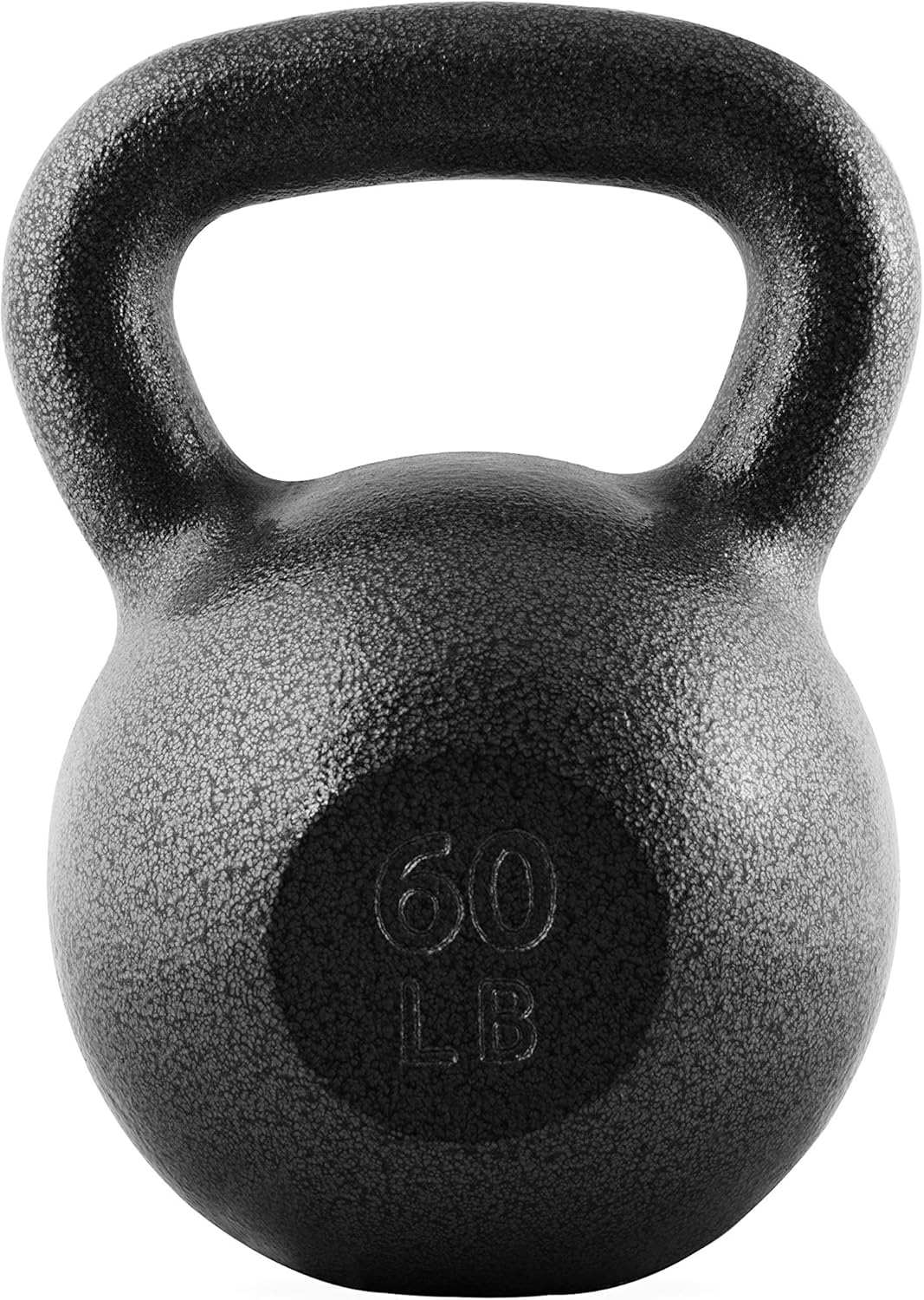 WF Athletic Supply Hammerstone Painted Cast Iron Kettlebells, Home & Gym Equipment, Great for Strength Training, Full Body Workout & Crossfit Training, Color & Size Options Available in 10-80 Pounds