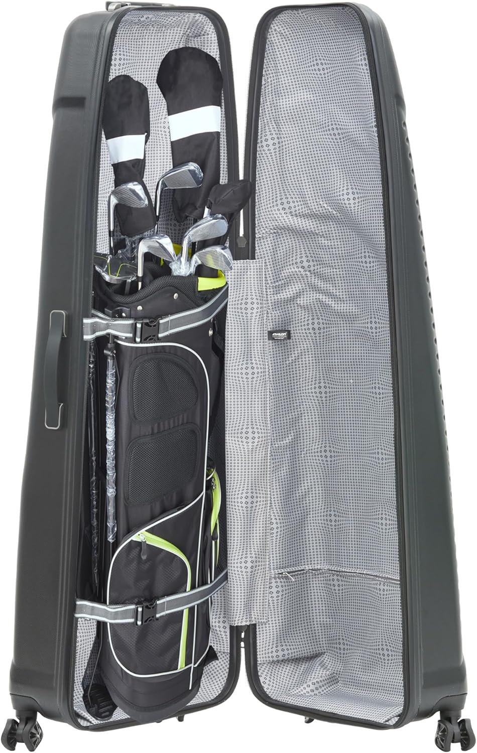 Samsonite Golf 6850 Hard Case Golf Travel Bag, Lightweight & Durable ABS Shell, Multi-Directional Wheels