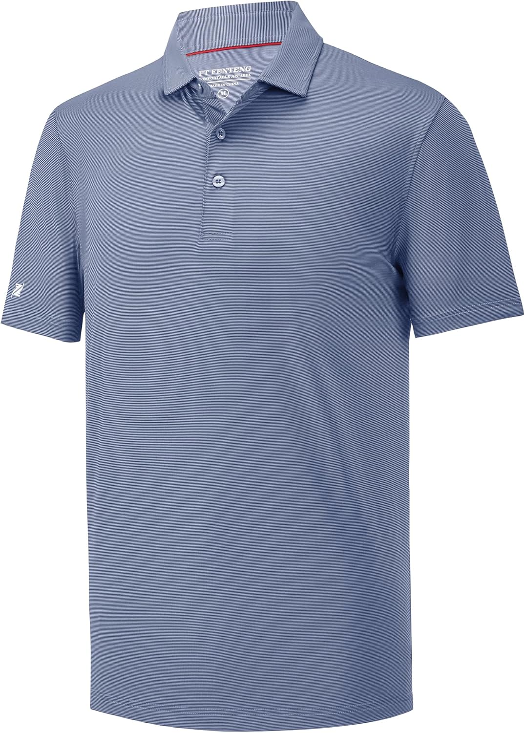 Mens Polo Shirts Short Casual Solid Stylish Dry Fit Performance Designed Collared Golf Polo Shirts for Men