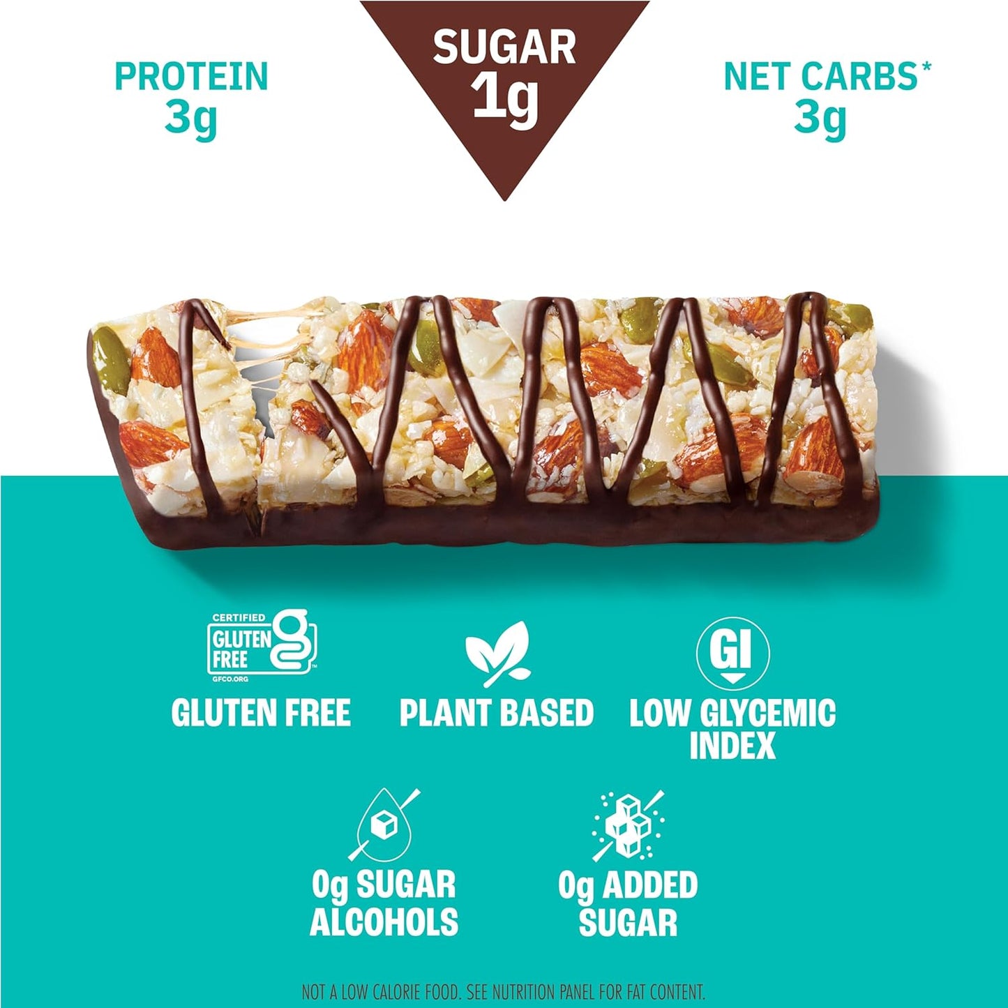 Munk Pack Nut and Seed Snack Bar 3g Protein 1g Sugar 3g Net Carbs Low Sugar Keto and Gluten Free Snack for Adults and Kids Coconut Almond Dark Chocolate 492 oz 12 Pack