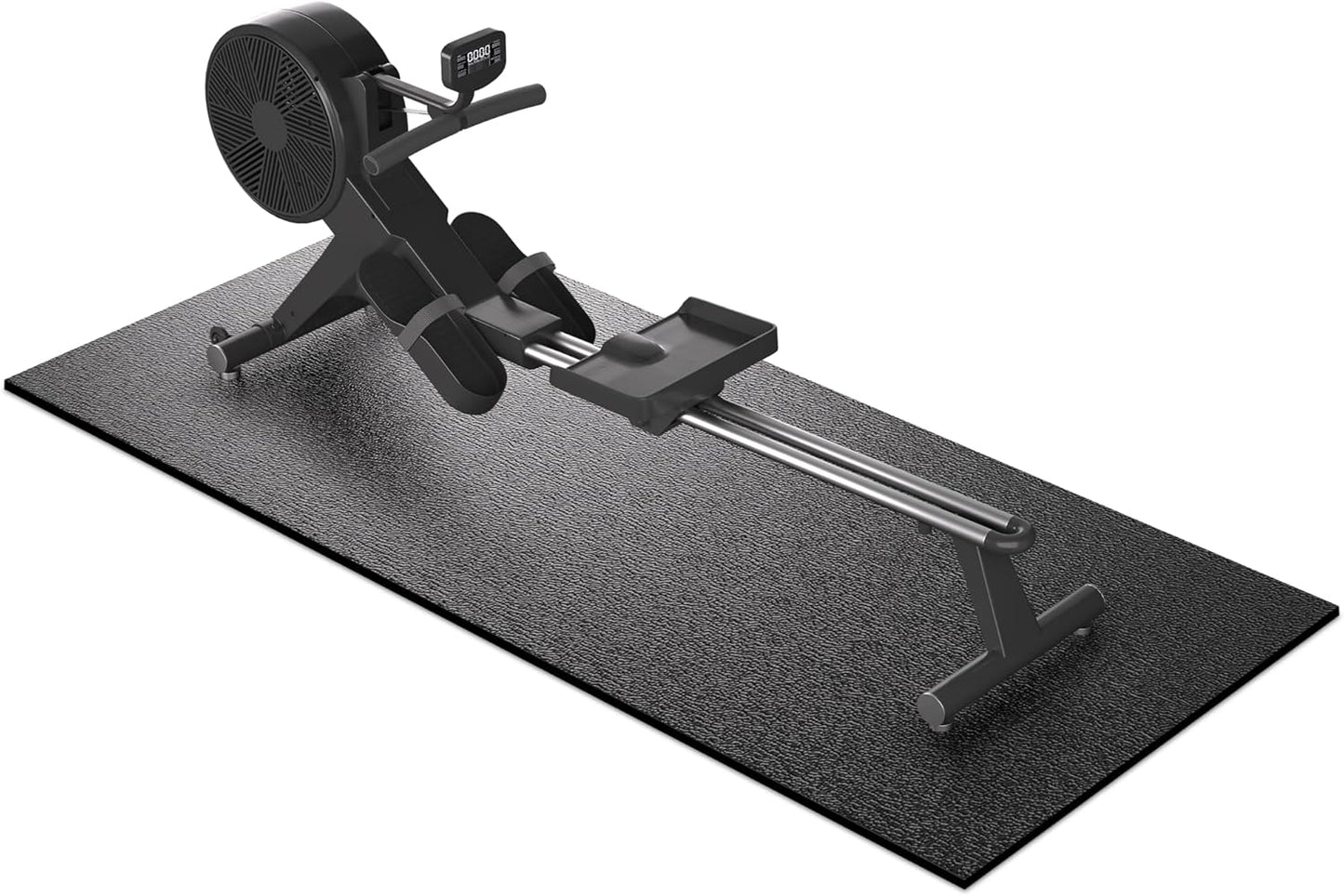 Treadmill Mat, 7'x3'/6'x3'/6'x2.5'/5.6'x2'/4'x2', 6mm Thick Exercise Equipment Gym Mat for Hardwood FloorCarpet, Compatible with Peloton Bike, Indoor Spin Bike, Elliptical