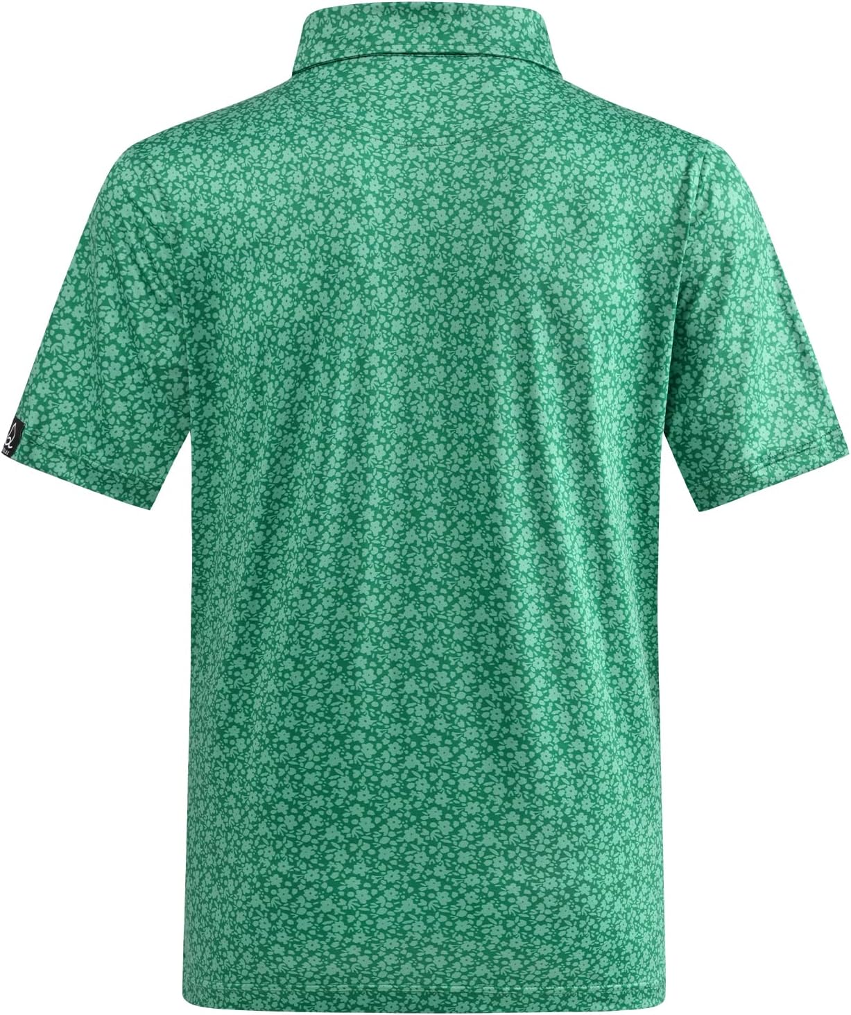 DEOLAX Mens Polo Shirts Fashion Print Mens Golf Shirt Dry Fit Mens Golf Polo Short Sleeve Quick Dry Funny Golf Shirt for Men