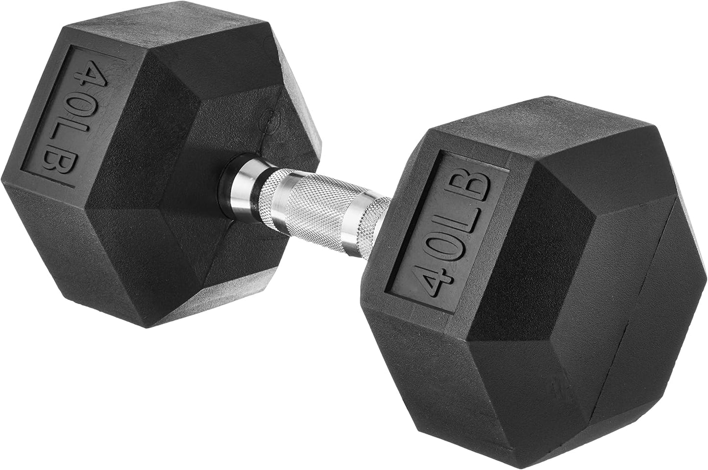Amazon Basics Rubber Hex Dumbbell Hand Weight