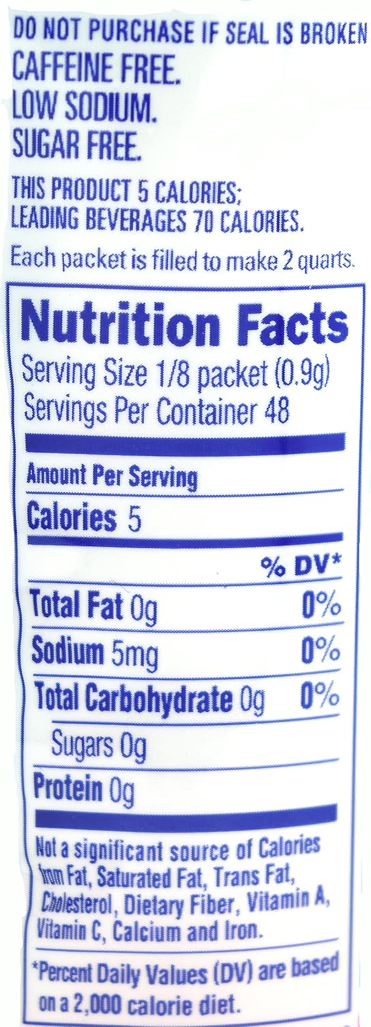 Crystal Light Raspberry Ice Drink Mix (12-quart), 1.3-ounce Packages (Pack of 2)