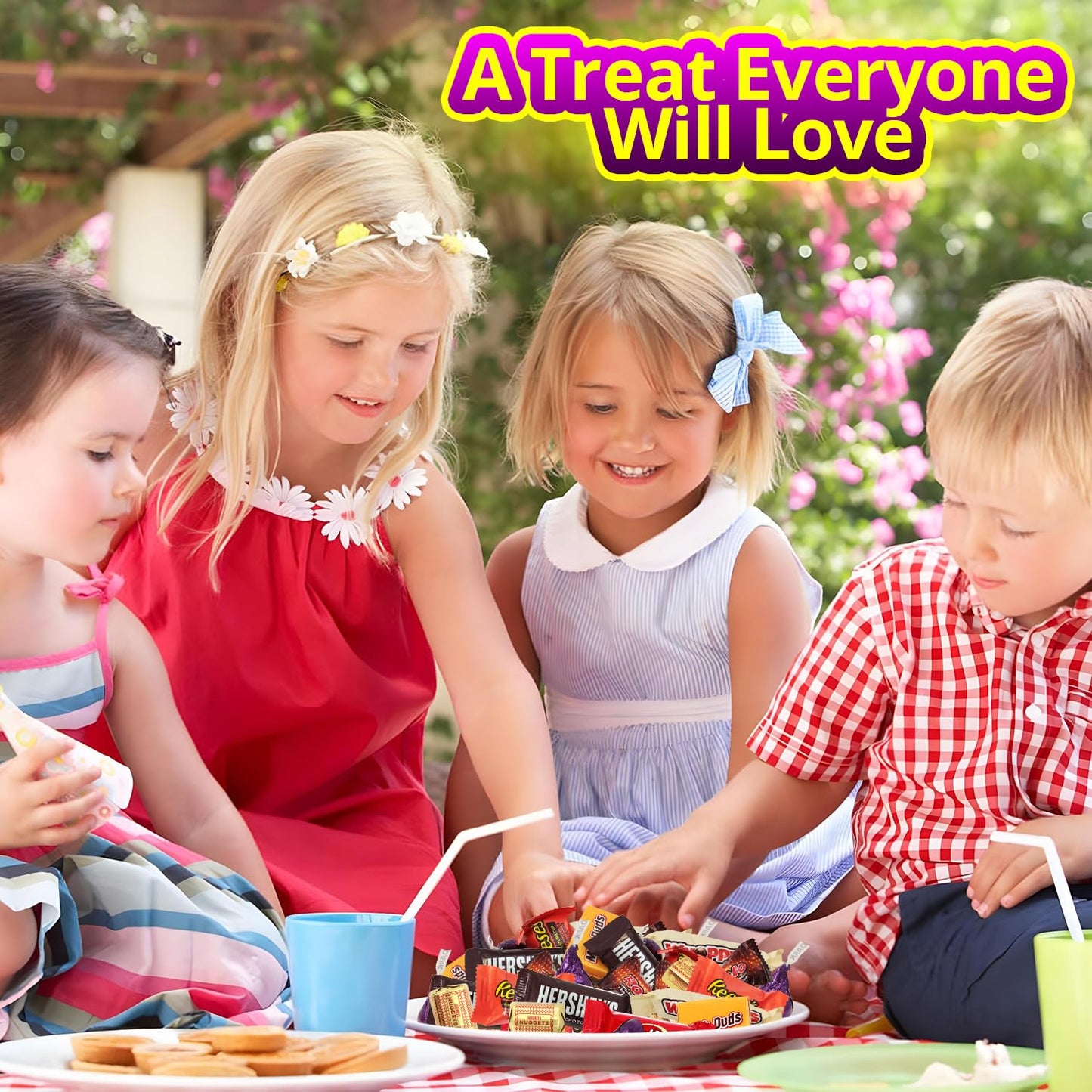 Assorted Chocolate Candy Variety Pack - 2 Lb Bulk Easter Candies Chocolate Mix - Bulk Mini Chocolates Candy Bars Individually Wrapped - Individually Wrapped Candies for Easter Egg hunt