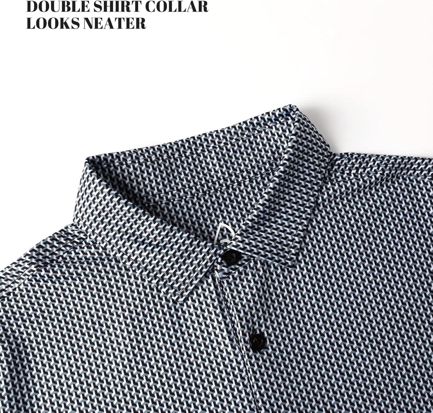 DEOLAX Mens Polo Shirts Fashion Print Mens Golf Shirt Dry Fit Mens Golf Polo Short Sleeve Quick Dry Funny Golf Shirt for Men